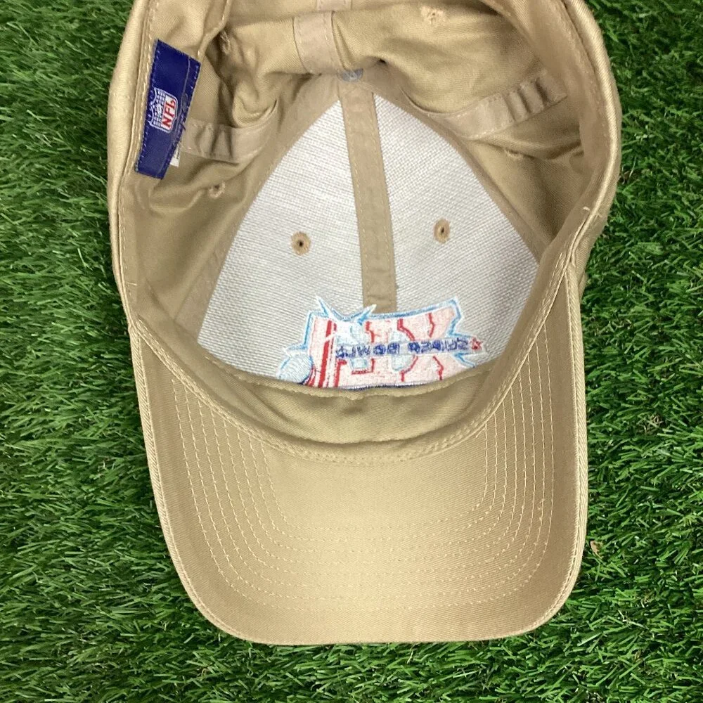 Superbowl 2007 XLI Hat Cap Beige